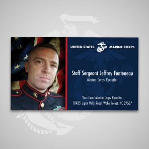 USMC-Recruiter Business Cards